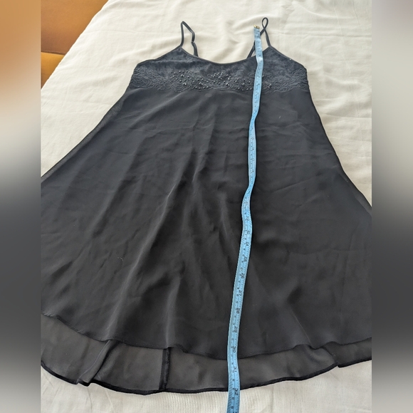 La SENZA Elegant Black Sheer Chemise - Picture 6 of 10